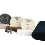 SJP Polijstset voor alle metalen 100 mm boormachine